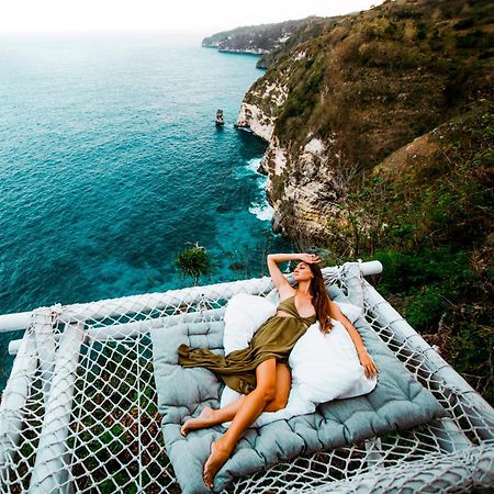 Tropical Glamping Nusa Penida Diamond Beach - Cliff Side Edge Pelilit Экстерьер фото