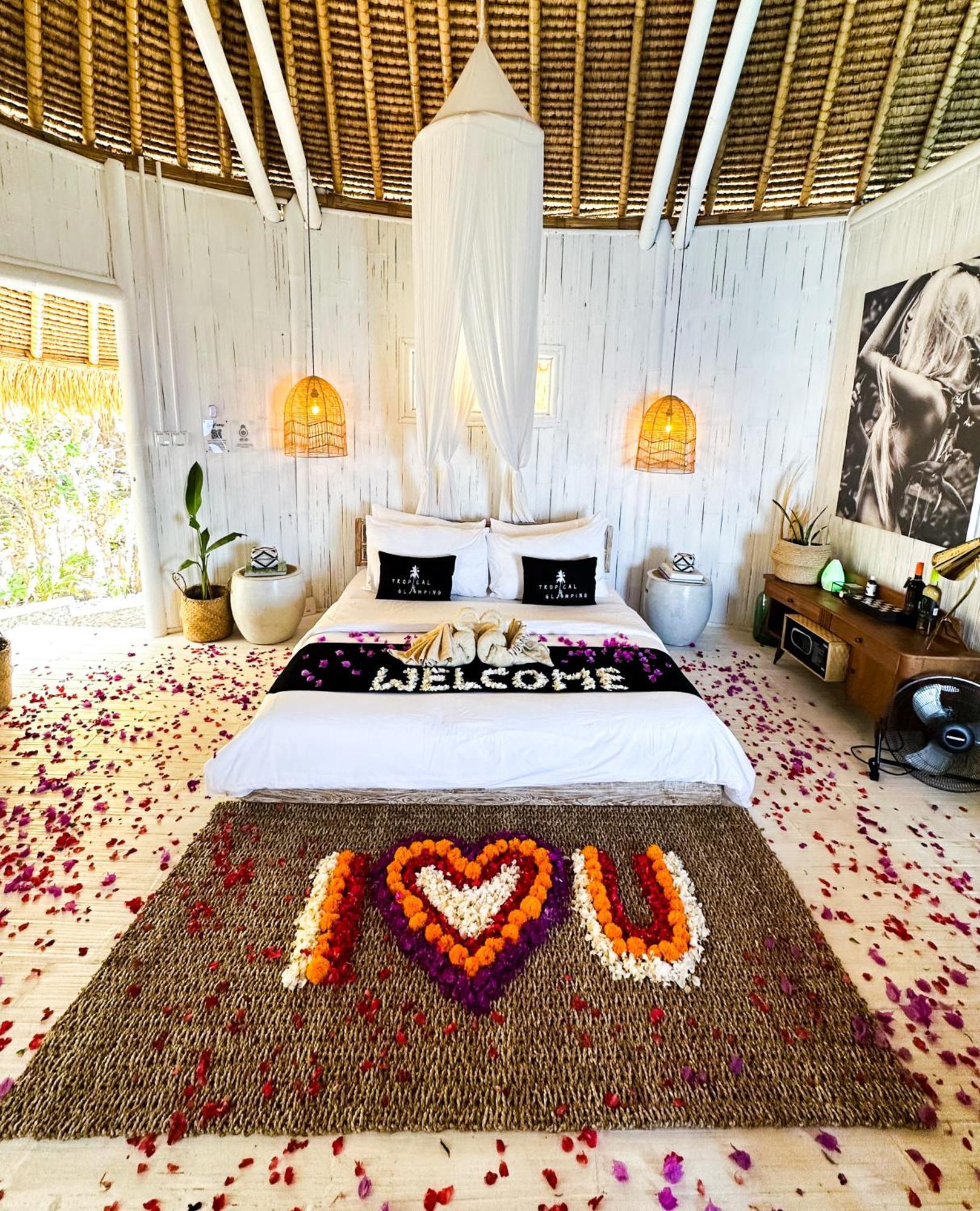 Tropical Glamping Nusa Penida Diamond Beach - Cliff Side Edge Pelilit Экстерьер фото