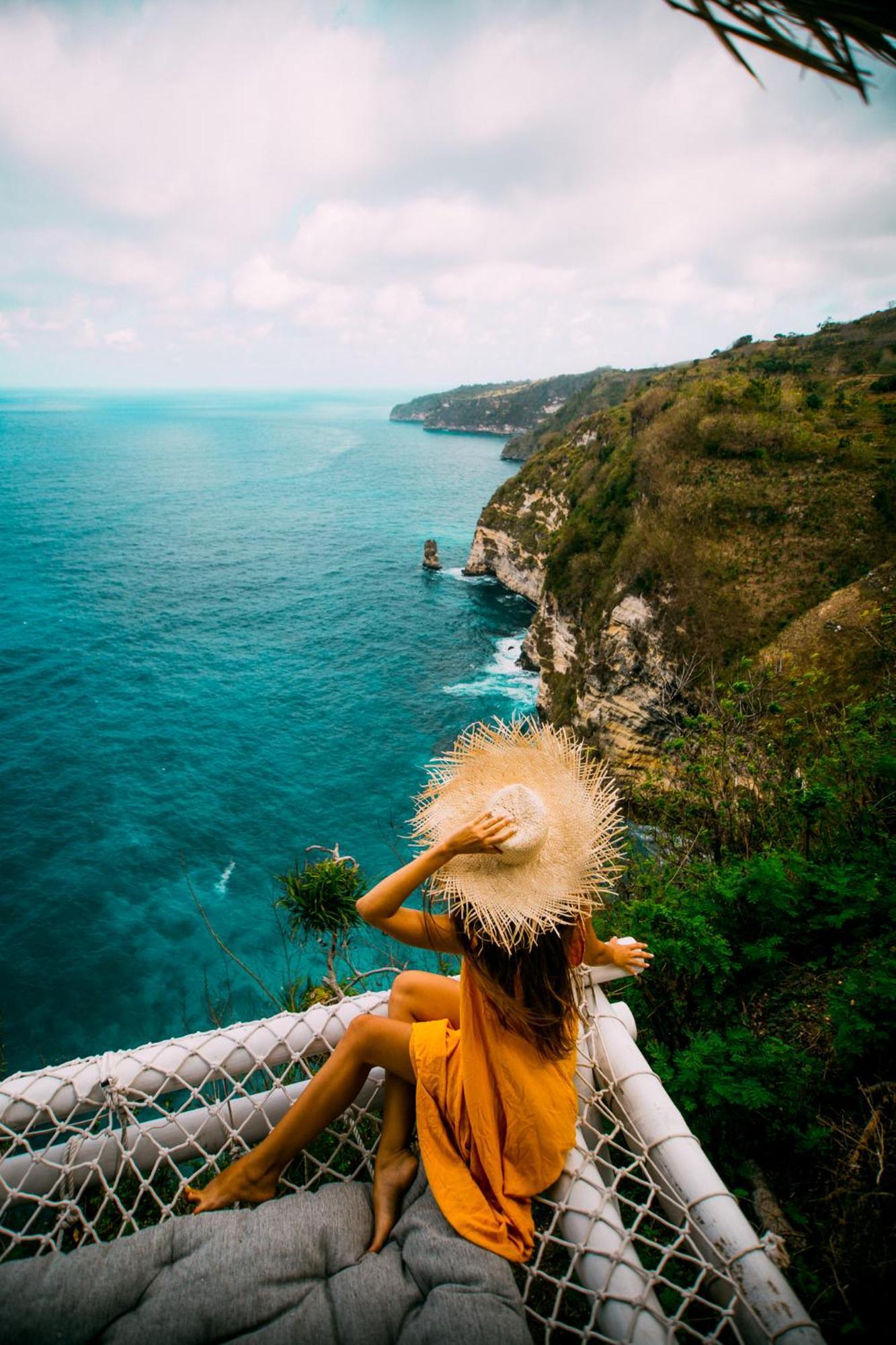 Tropical Glamping Nusa Penida Diamond Beach - Cliff Side Edge Pelilit Экстерьер фото
